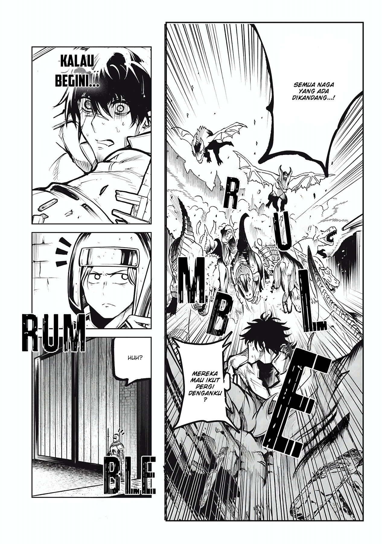 Kuni wo Owareta Ryuushi-san, Hirowareta Ringoku de Ukkari Musou shite Shimau Chapter 1 - halaman 35