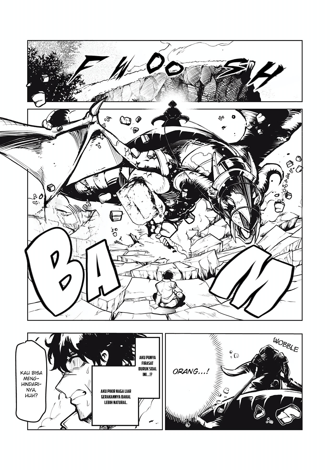 Kuni wo Owareta Ryuushi-san, Hirowareta Ringoku de Ukkari Musou shite Shimau Chapter 1 - halaman 44