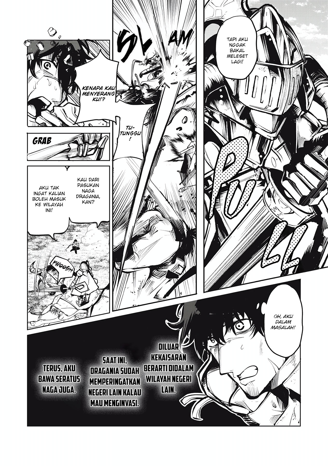 Kuni wo Owareta Ryuushi-san, Hirowareta Ringoku de Ukkari Musou shite Shimau Chapter 1 - halaman 45