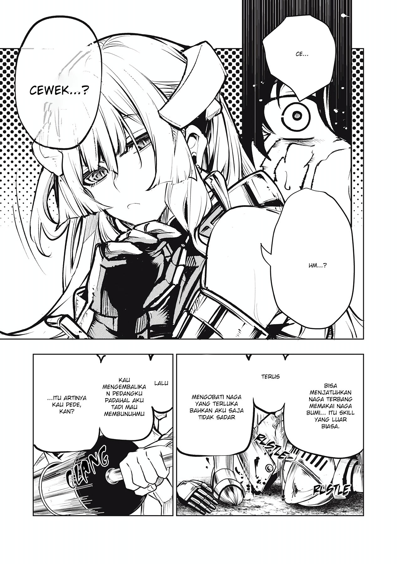 Kuni wo Owareta Ryuushi-san, Hirowareta Ringoku de Ukkari Musou shite Shimau Chapter 1 - halaman 56
