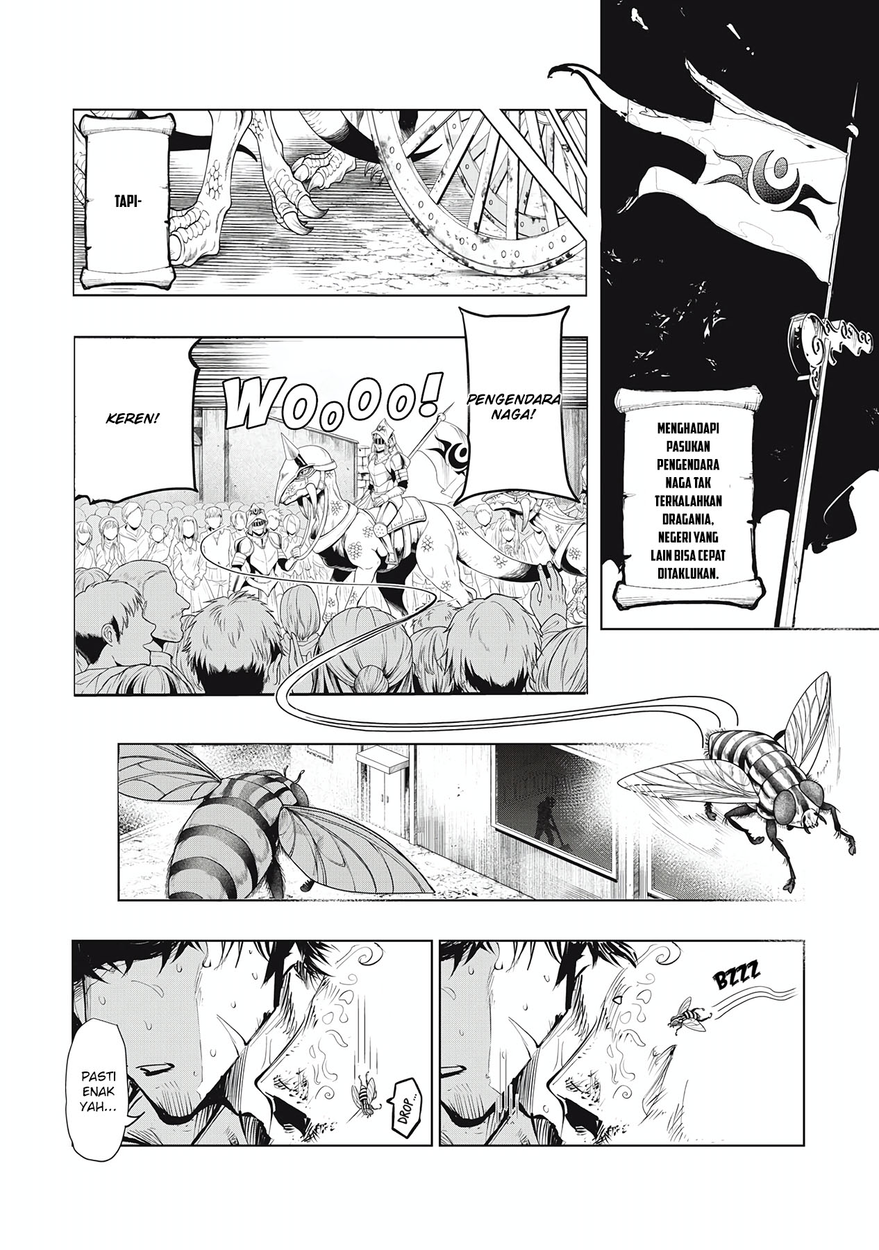 Kuni wo Owareta Ryuushi-san, Hirowareta Ringoku de Ukkari Musou shite Shimau Chapter 1 - halaman 7