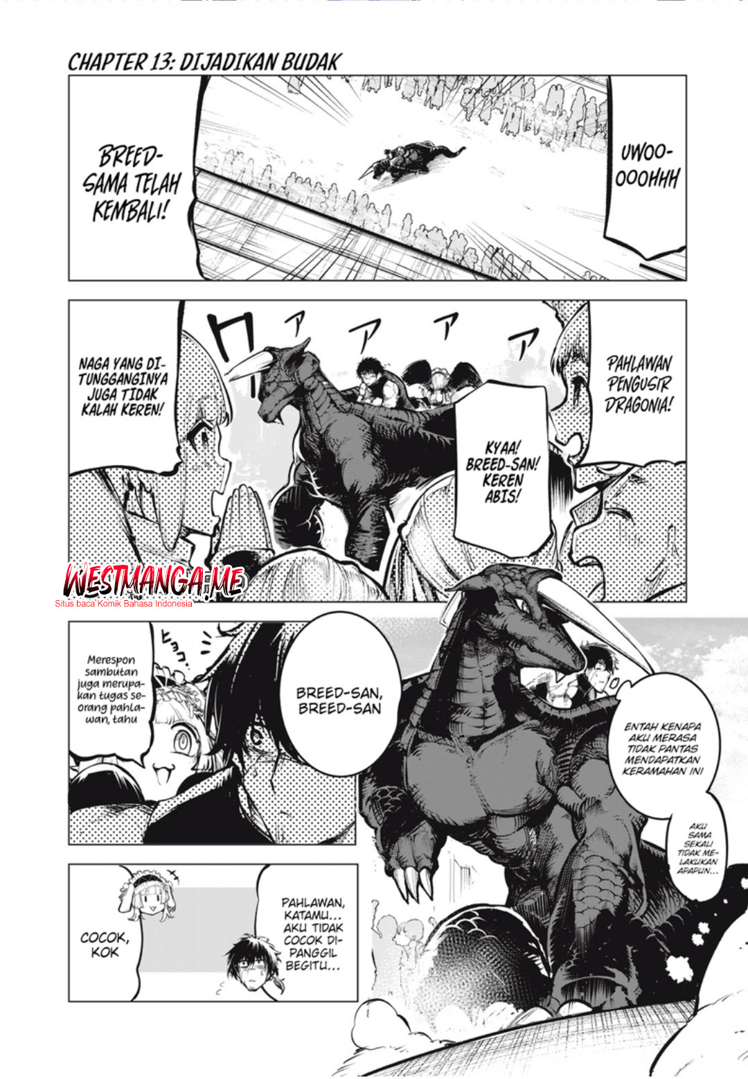 Kuni wo Owareta Ryuushi-san, Hirowareta Ringoku de Ukkari Musou shite Shimau Chapter 13 - halaman 2