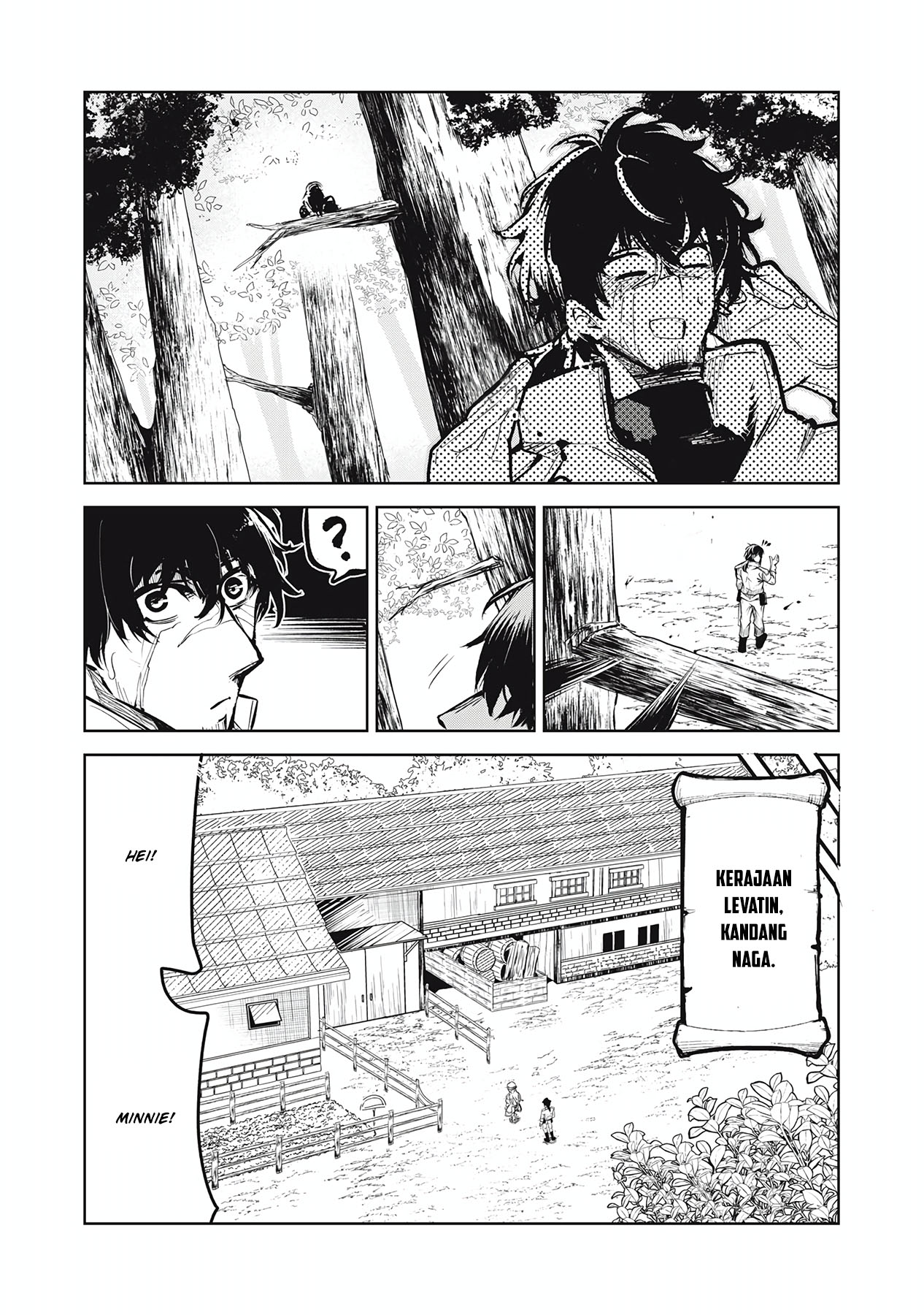 Kuni wo Owareta Ryuushi-san, Hirowareta Ringoku de Ukkari Musou shite Shimau Chapter 2.1 - halaman 2