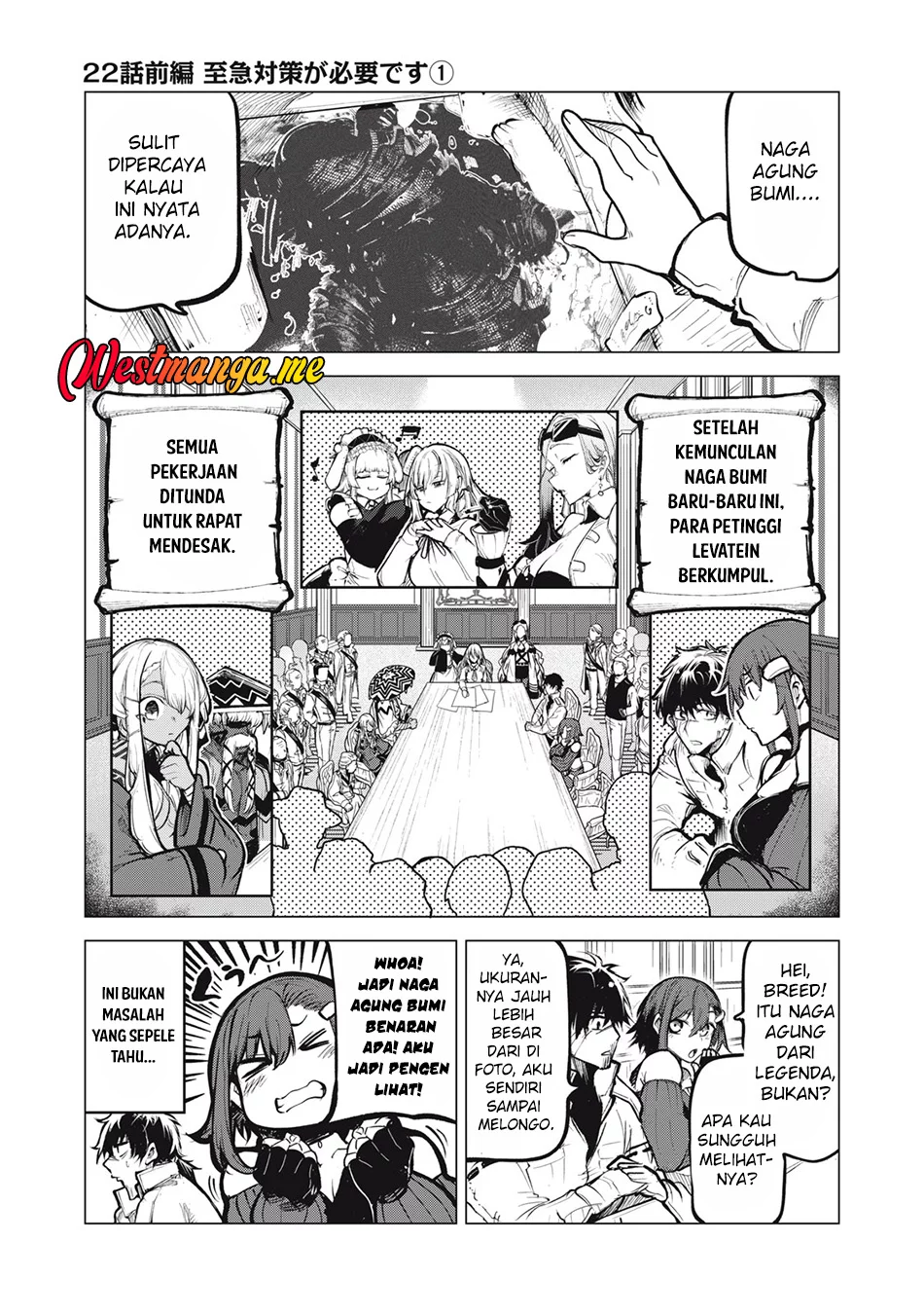 Kuni wo Owareta Ryuushi-san, Hirowareta Ringoku de Ukkari Musou shite Shimau Chapter 22.1 - halaman 2