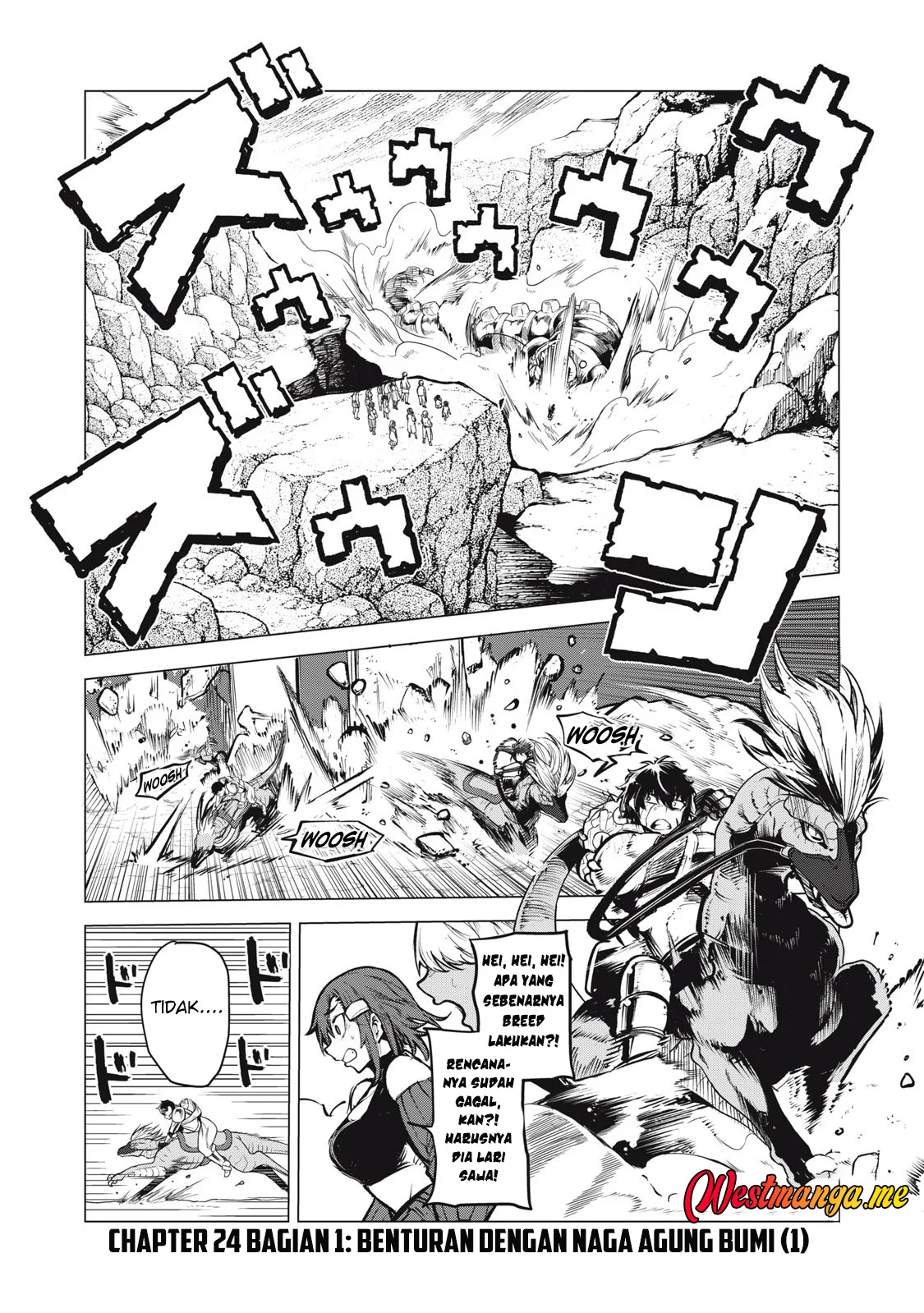 Kuni wo Owareta Ryuushi-san, Hirowareta Ringoku de Ukkari Musou shite Shimau Chapter 24.1 - halaman 2