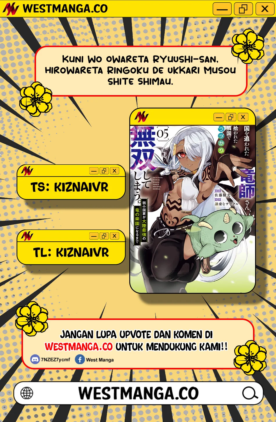 Kuni wo Owareta Ryuushi-san, Hirowareta Ringoku de Ukkari Musou shite Shimau Chapter 29 - halaman 1