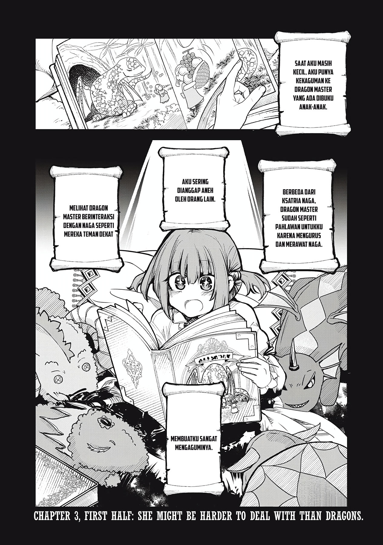 Kuni wo Owareta Ryuushi-san, Hirowareta Ringoku de Ukkari Musou shite Shimau Chapter 3 - halaman 2