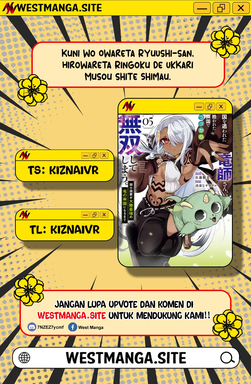 Kuni wo Owareta Ryuushi-san, Hirowareta Ringoku de Ukkari Musou shite Shimau Chapter 32.2 - halaman 1