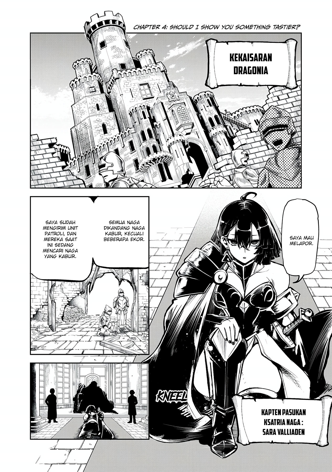 Kuni wo Owareta Ryuushi-san, Hirowareta Ringoku de Ukkari Musou shite Shimau Chapter 4 - halaman 2