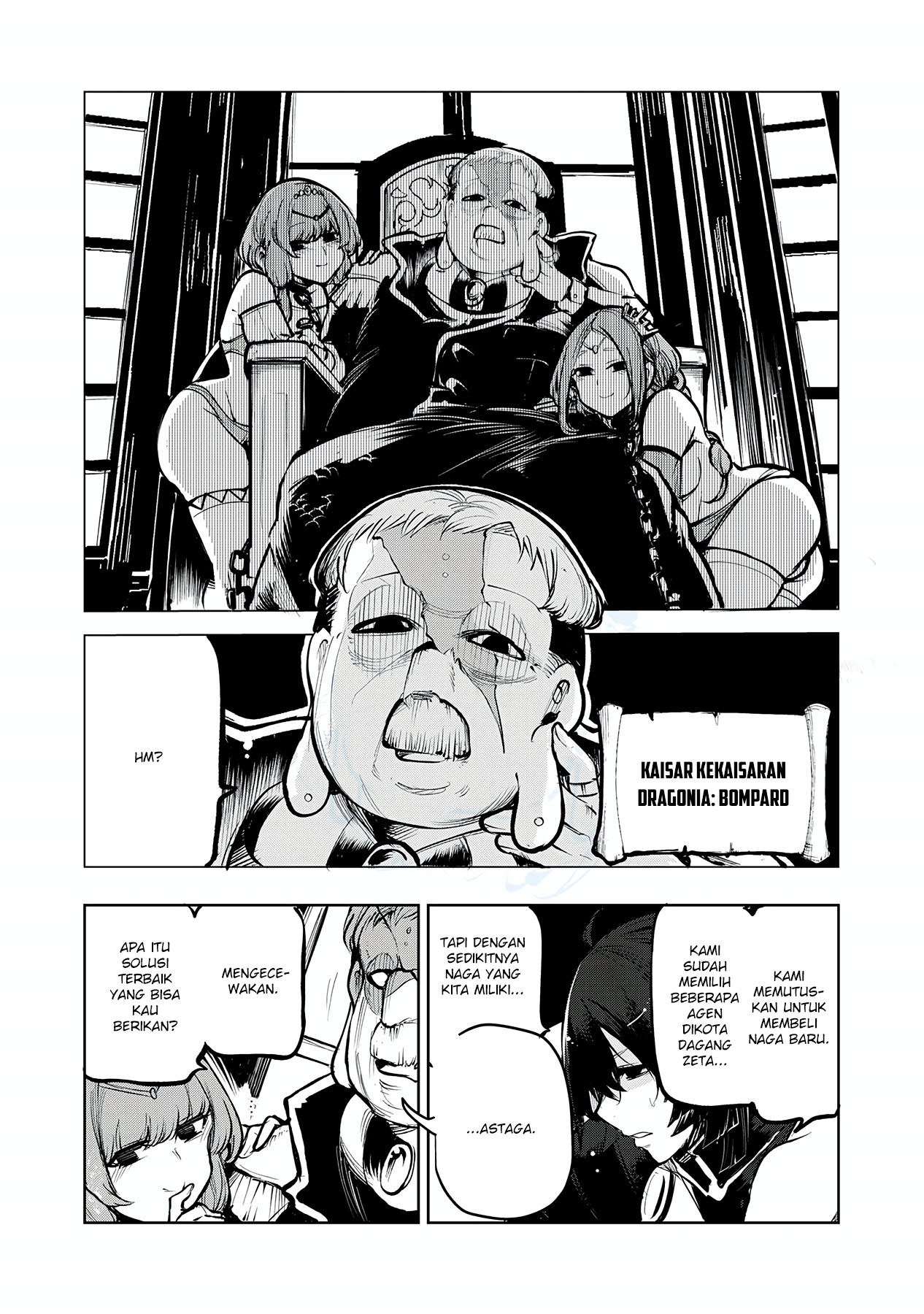 Kuni wo Owareta Ryuushi-san, Hirowareta Ringoku de Ukkari Musou shite Shimau Chapter 4 - halaman 4