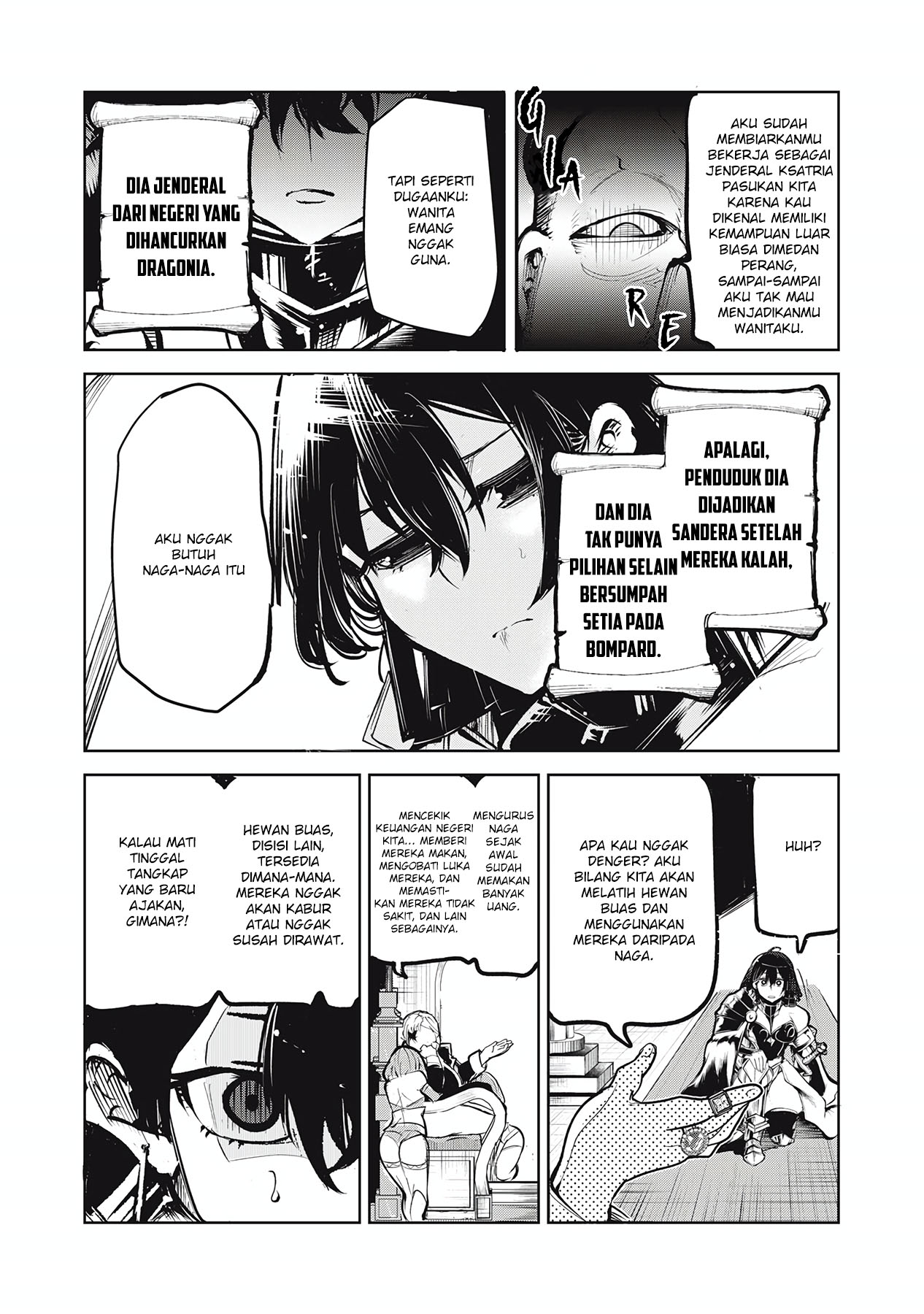 Kuni wo Owareta Ryuushi-san, Hirowareta Ringoku de Ukkari Musou shite Shimau Chapter 4 - halaman 5