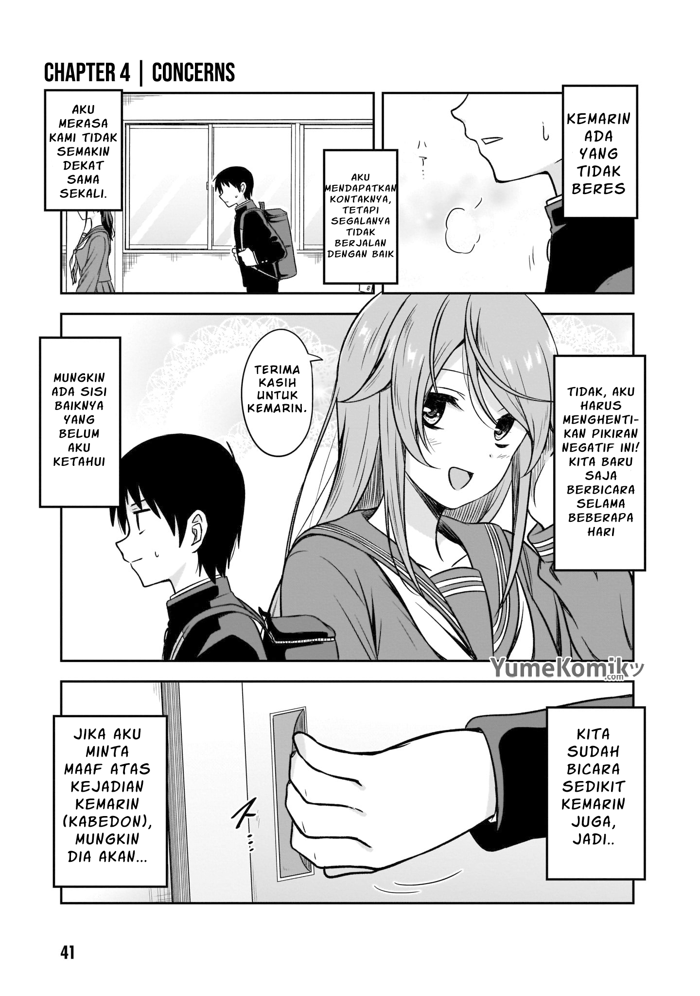 Kurai Ano Ko to Shitai Koto Chapter 4 - halaman 2