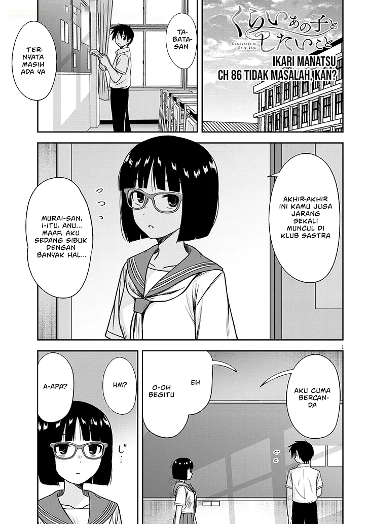 Kurai Ano Ko to Shitai Koto Chapter 86 - halaman 2
