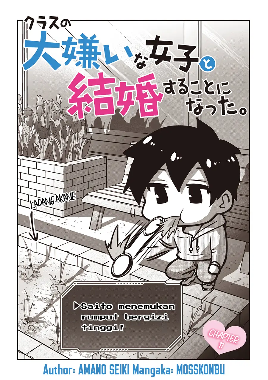 Kurasu no Daikirai na Joshi to Kekkon Suru Koto ni Natta Chapter 11 - halaman 6
