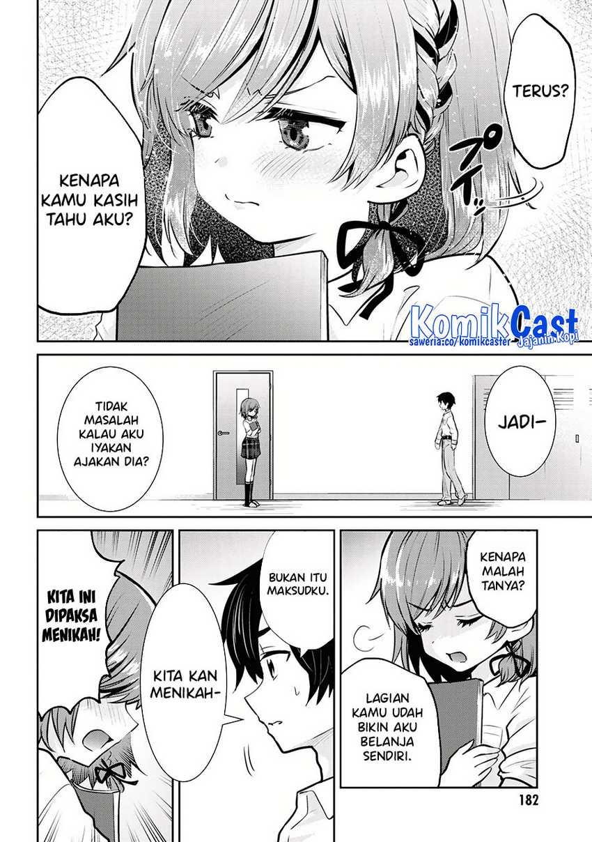 Kurasu no Daikirai na Joshi to Kekkon Suru Koto ni Natta Chapter 17.1 - halaman 9
