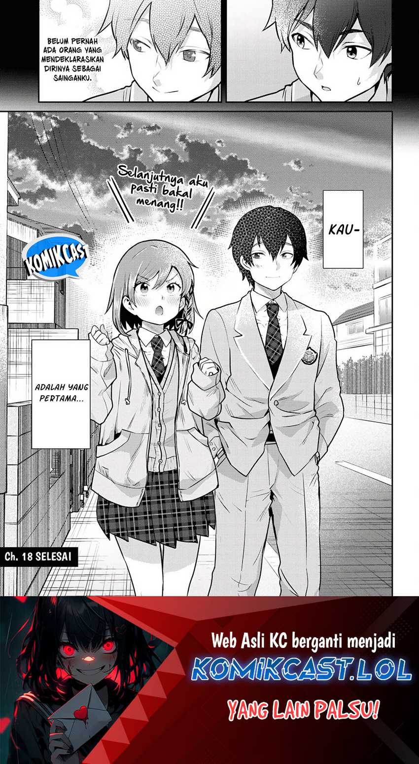 Kurasu no Daikirai na Joshi to Kekkon Suru Koto ni Natta Chapter 18.2 - halaman 19