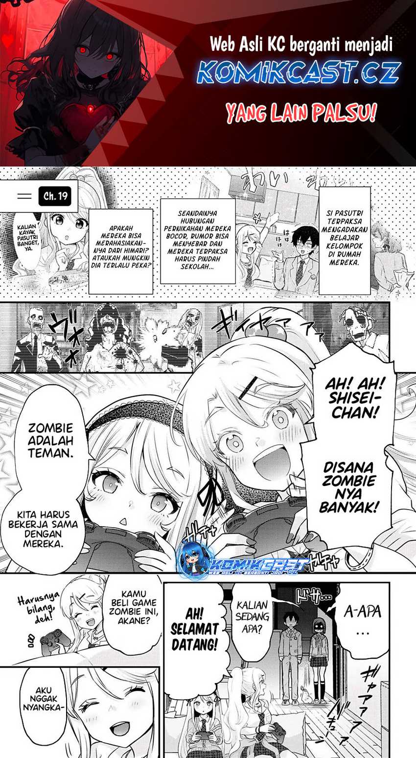 Kurasu no Daikirai na Joshi to Kekkon Suru Koto ni Natta Chapter 19.1 - halaman 2