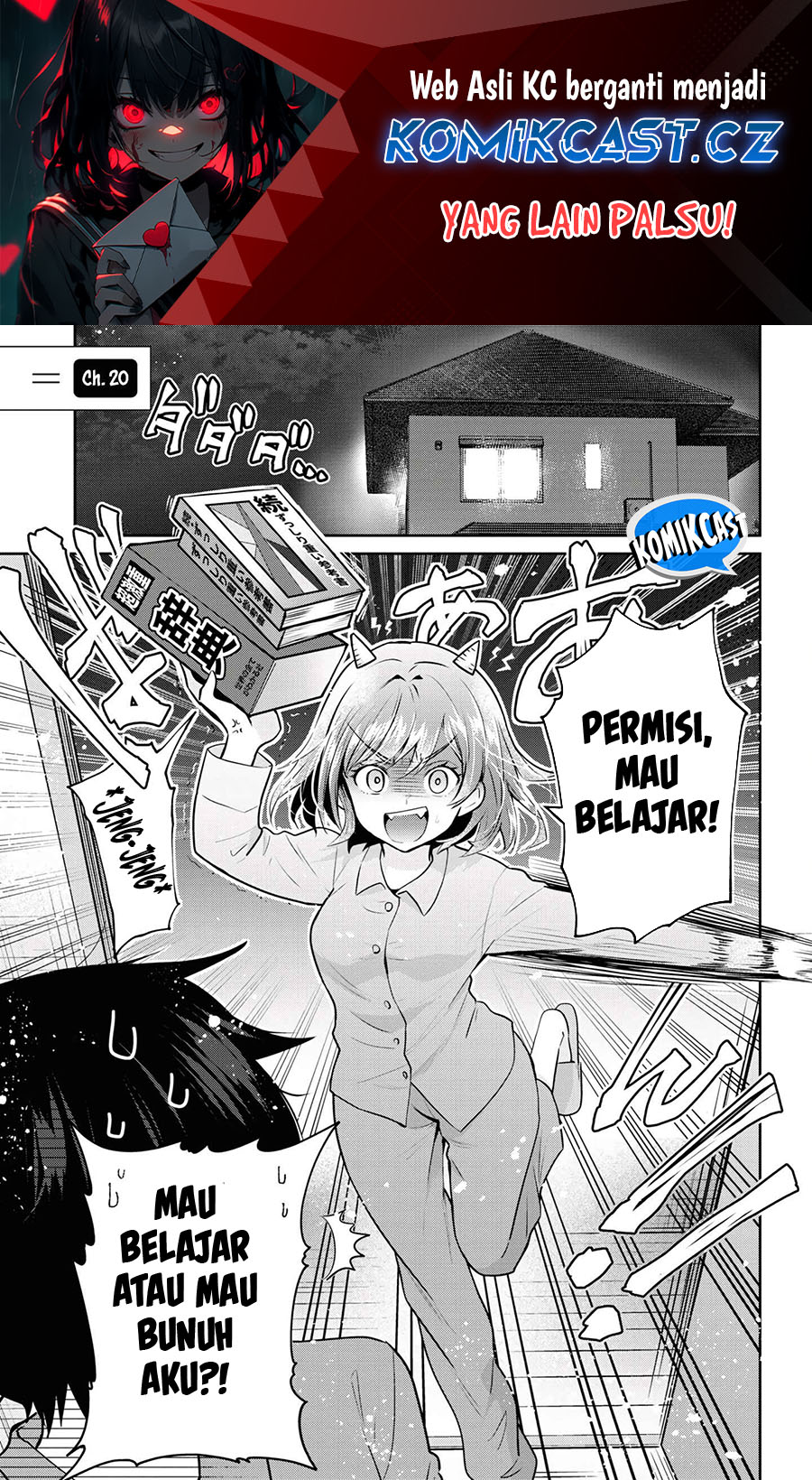 Kurasu no Daikirai na Joshi to Kekkon Suru Koto ni Natta Chapter 20.1 - halaman 2