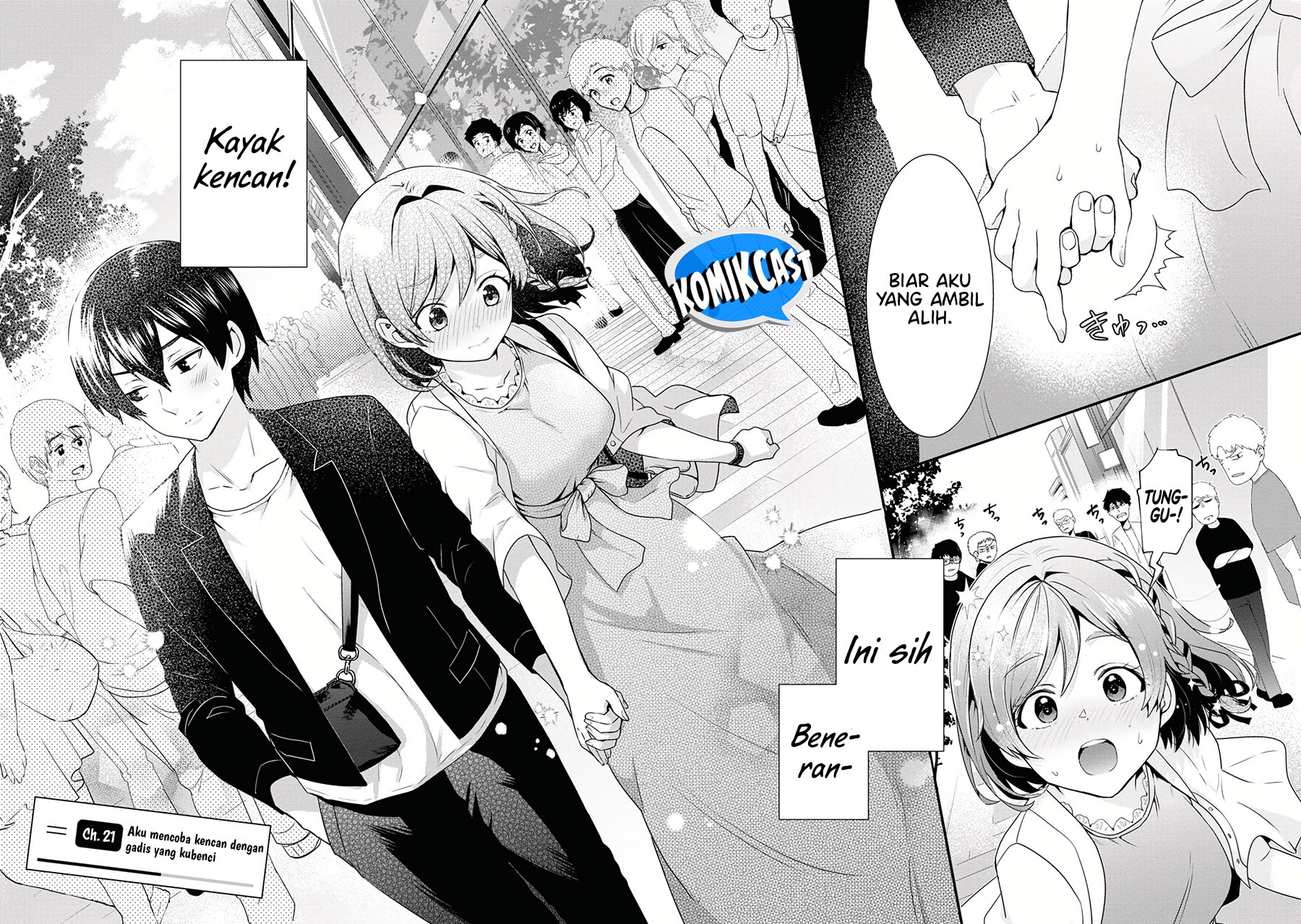 Kurasu no Daikirai na Joshi to Kekkon Suru Koto ni Natta Chapter 21.1 - halaman 3