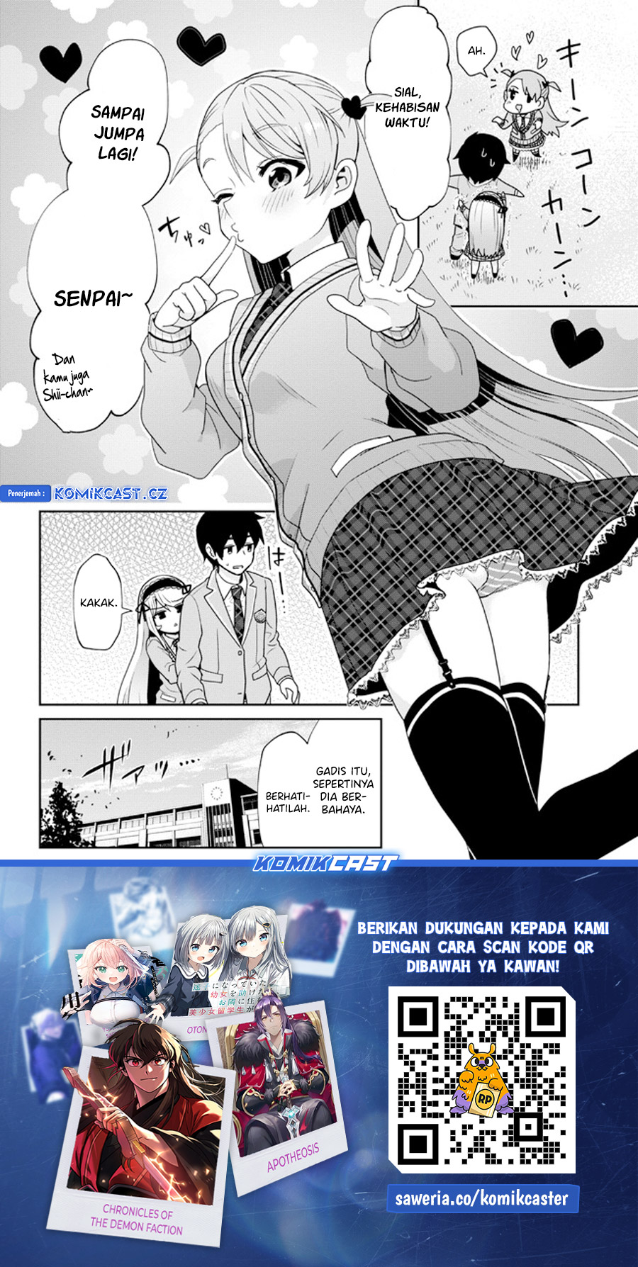 Kurasu no Daikirai na Joshi to Kekkon Suru Koto ni Natta Chapter 24.1 - halaman 17