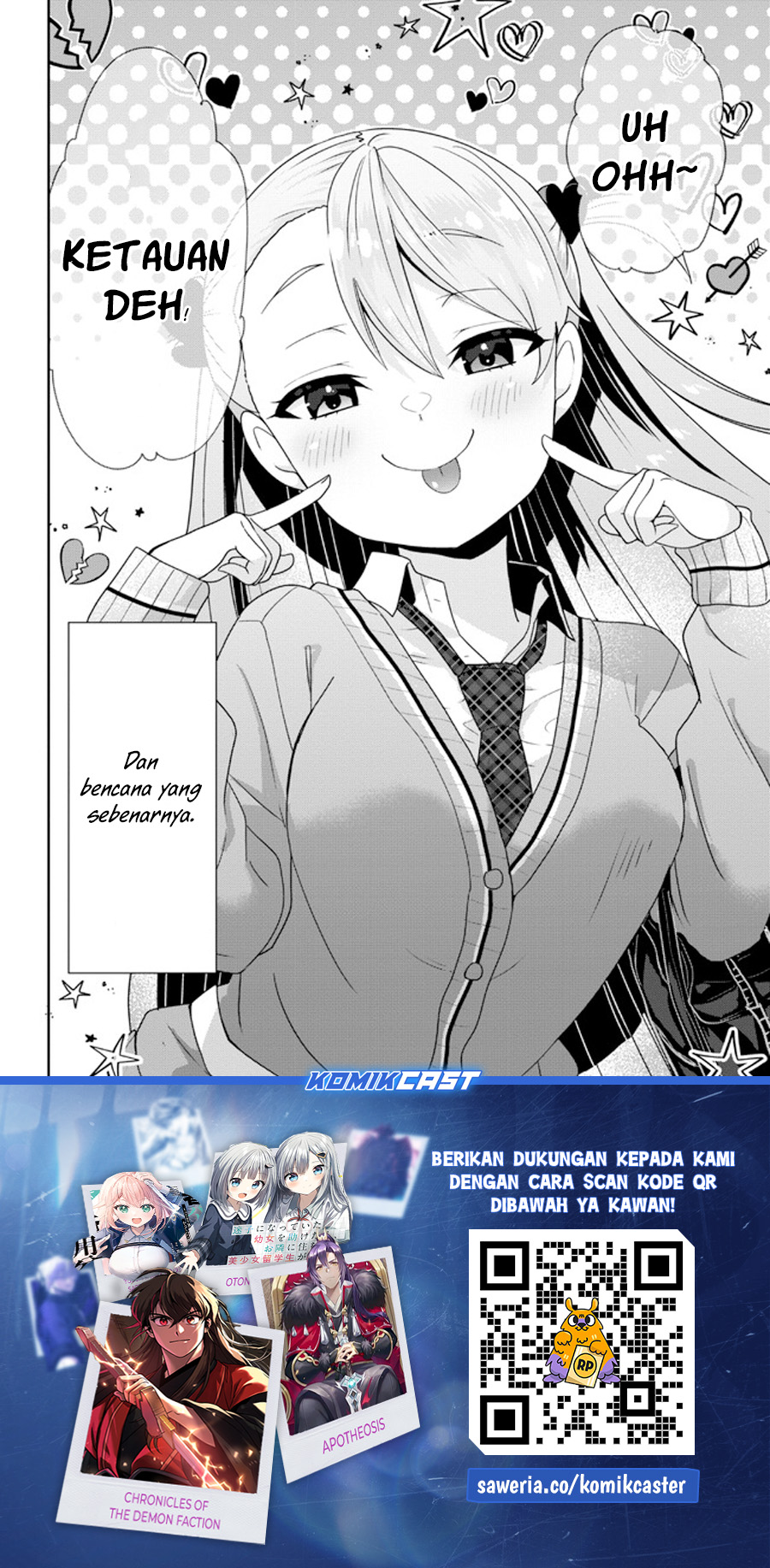 Kurasu no Daikirai na Joshi to Kekkon Suru Koto ni Natta Chapter 24.2 - halaman 18