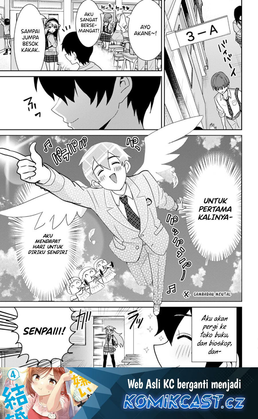 Kurasu no Daikirai na Joshi to Kekkon Suru Koto ni Natta Chapter 24.2 - halaman 2