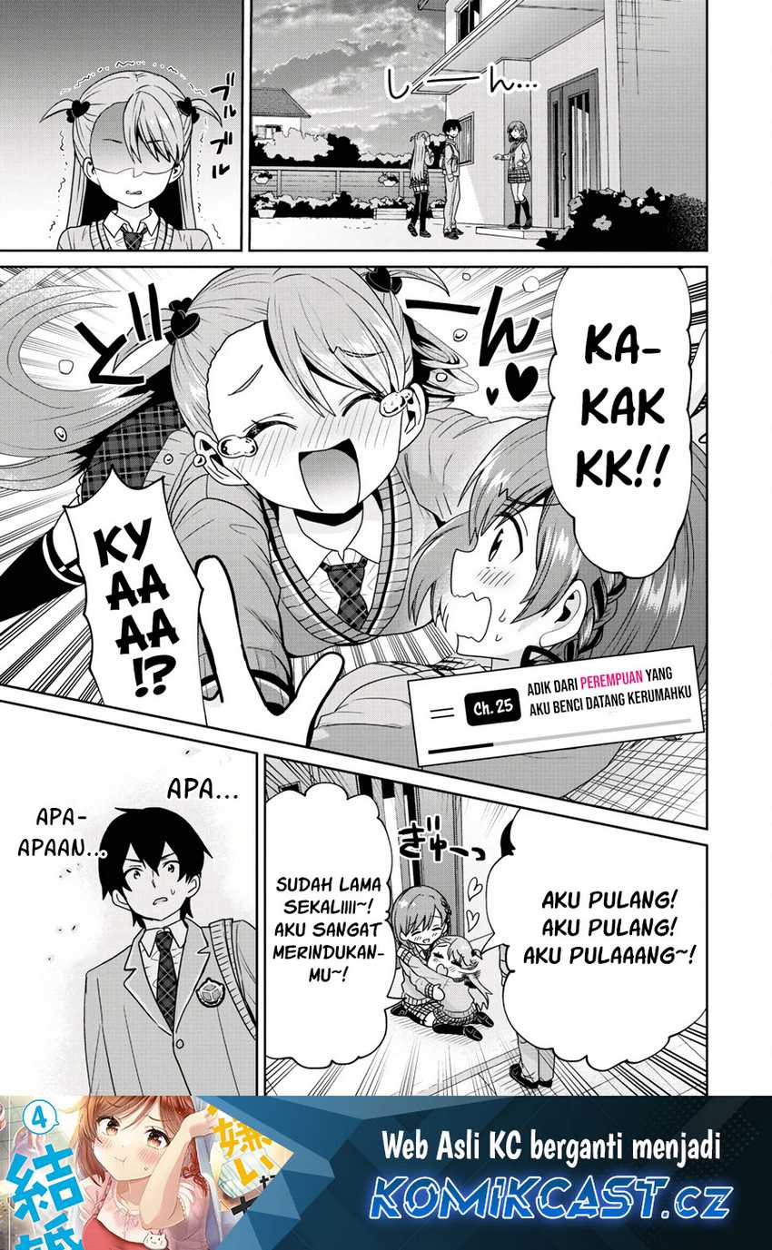 Kurasu no Daikirai na Joshi to Kekkon Suru Koto ni Natta Chapter 25.1 - halaman 2