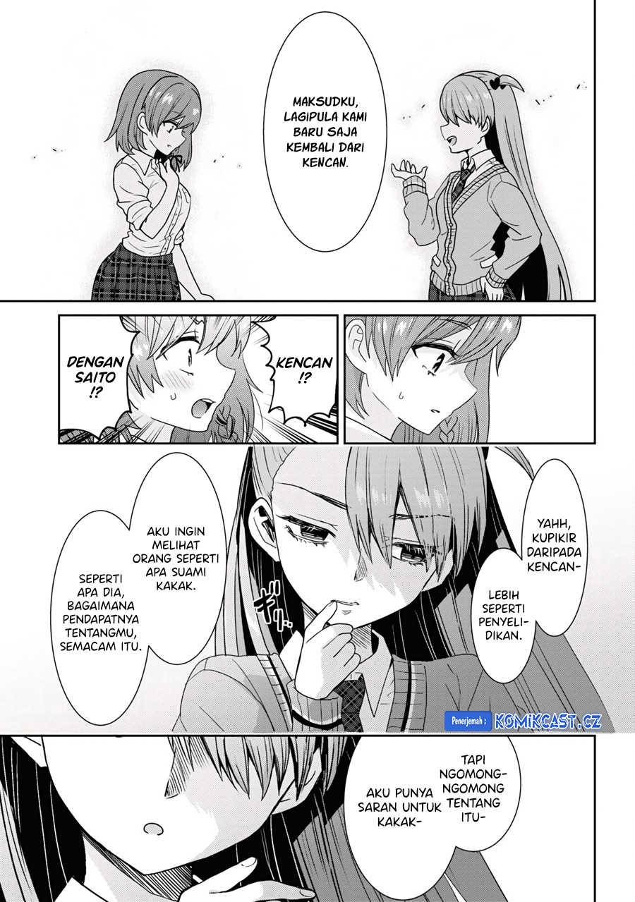 Kurasu no Daikirai na Joshi to Kekkon Suru Koto ni Natta Chapter 25.2 - halaman 14