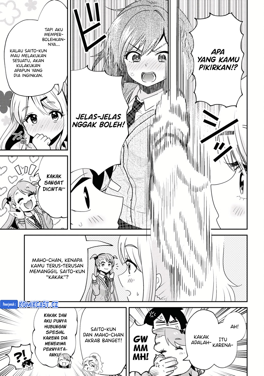 Kurasu no Daikirai na Joshi to Kekkon Suru Koto ni Natta Chapter 26.1 - halaman 17