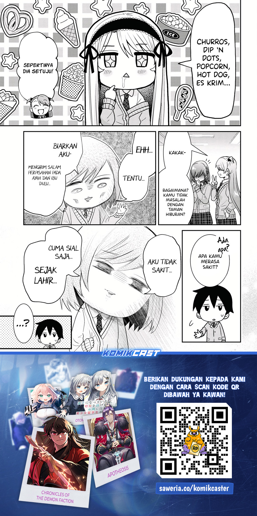 Kurasu no Daikirai na Joshi to Kekkon Suru Koto ni Natta Chapter 26.1 - halaman 23