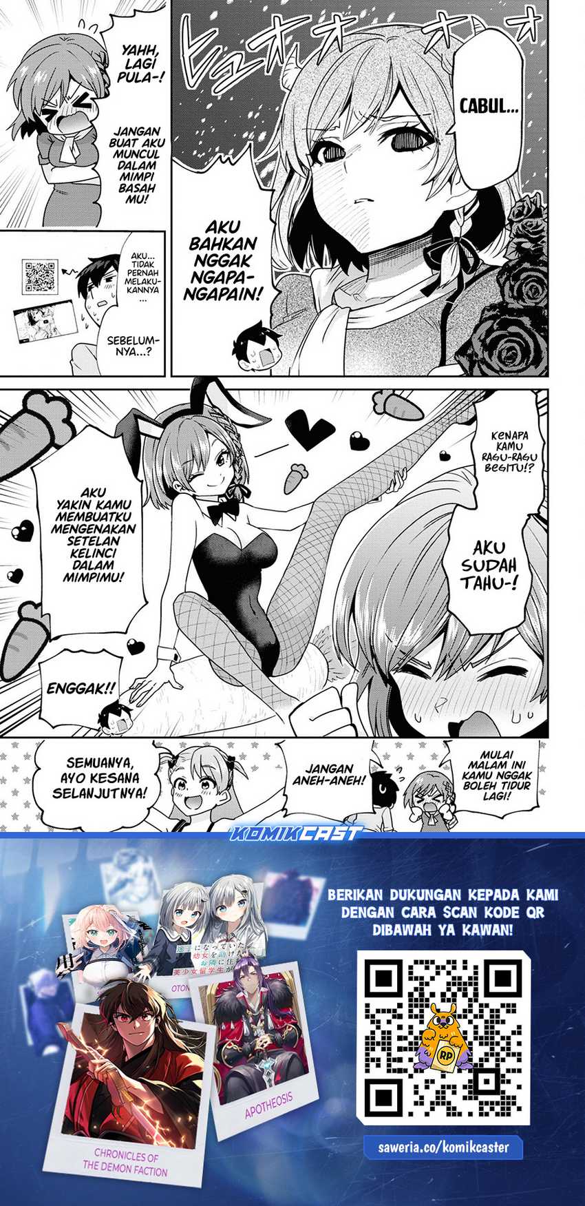 Kurasu no Daikirai na Joshi to Kekkon Suru Koto ni Natta Chapter 27.1 - halaman 12
