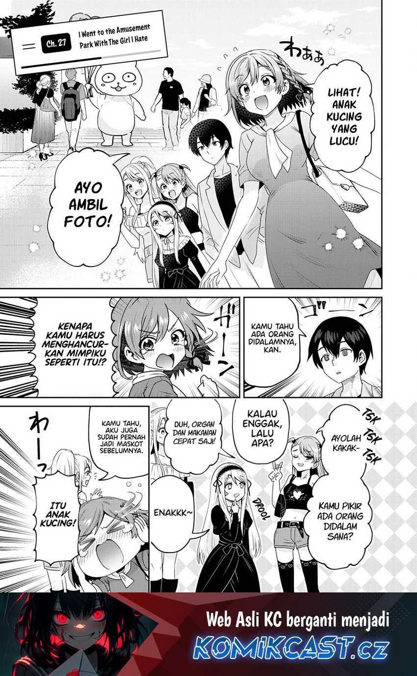 Kurasu no Daikirai na Joshi to Kekkon Suru Koto ni Natta Chapter 27.1 - halaman 2