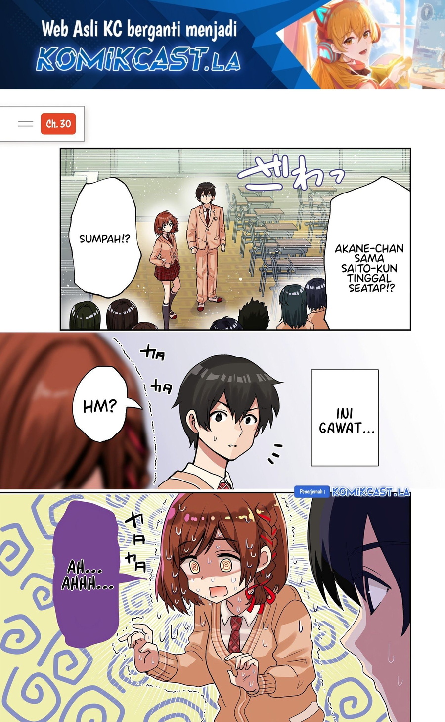 Kurasu no Daikirai na Joshi to Kekkon Suru Koto ni Natta Chapter 30 - halaman 2