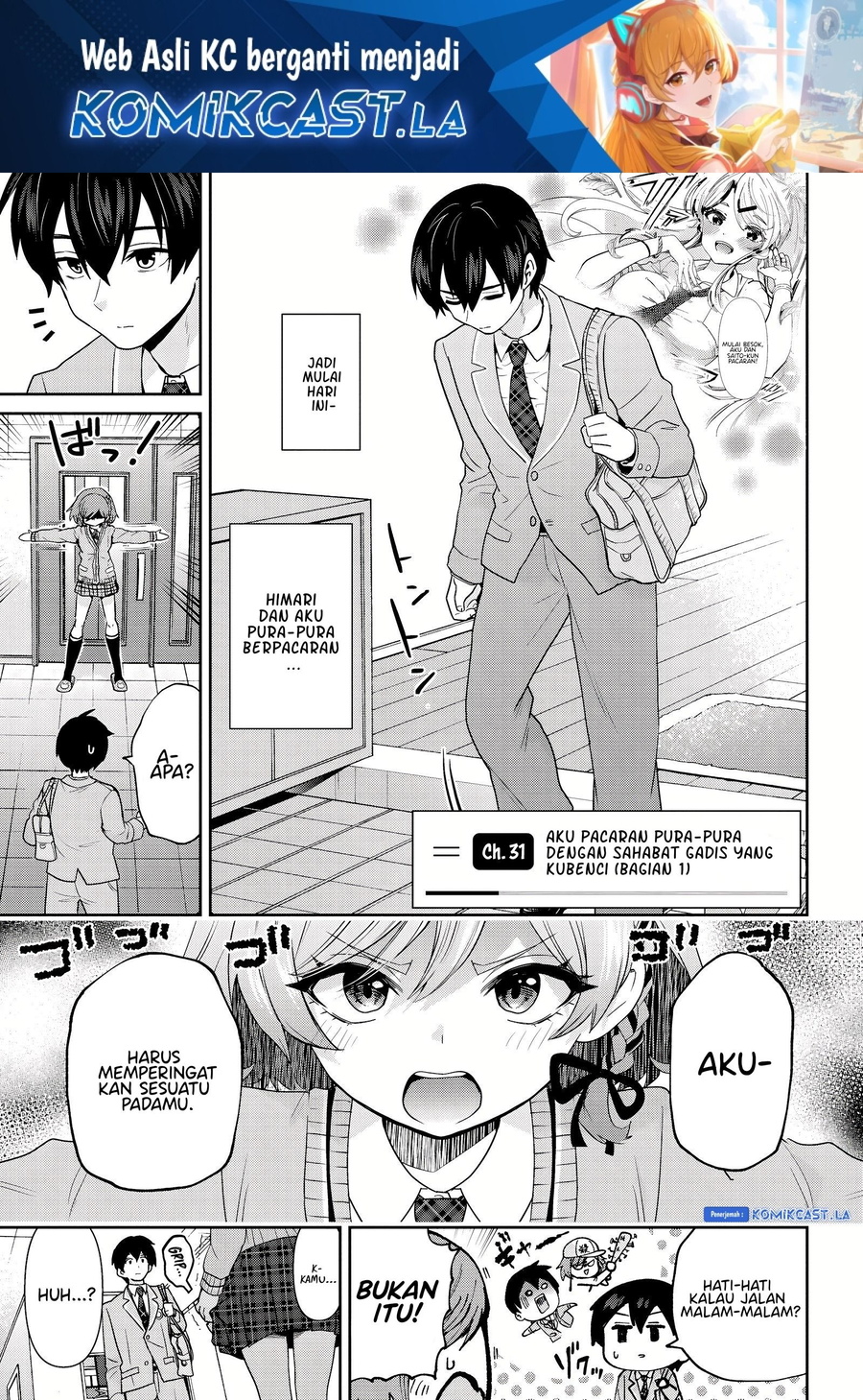Kurasu no Daikirai na Joshi to Kekkon Suru Koto ni Natta Chapter 31 - halaman 2