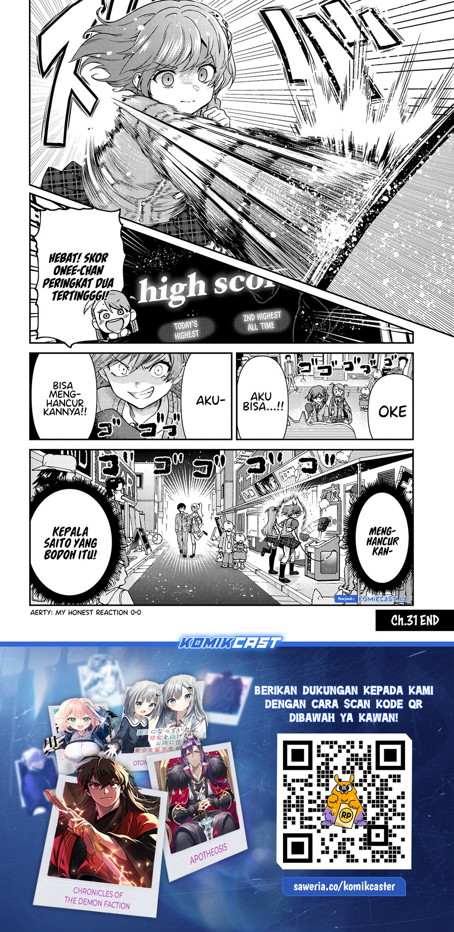 Kurasu no Daikirai na Joshi to Kekkon Suru Koto ni Natta Chapter 31 - halaman 32