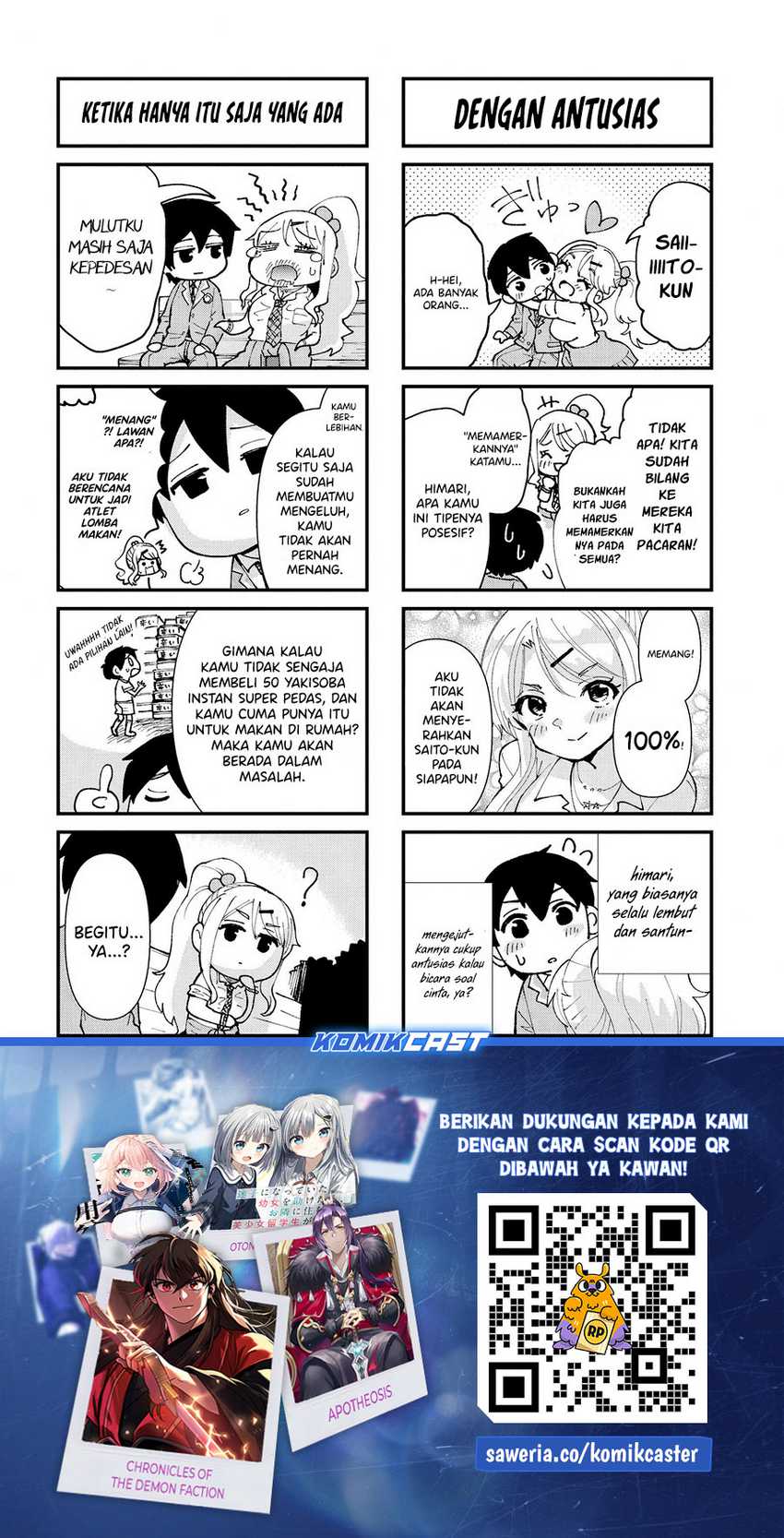 Kurasu no Daikirai na Joshi to Kekkon Suru Koto ni Natta Chapter 32 - halaman 34