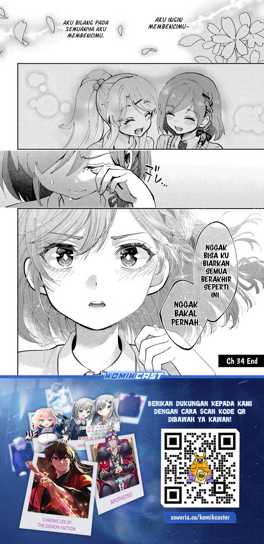 Kurasu no Daikirai na Joshi to Kekkon Suru Koto ni Natta Chapter 34 - halaman 14