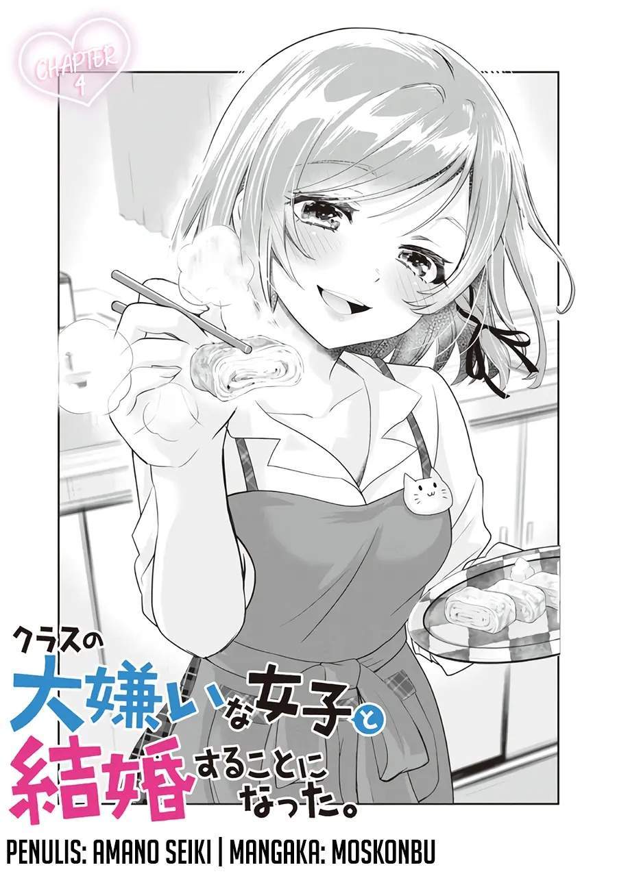 Kurasu no Daikirai na Joshi to Kekkon Suru Koto ni Natta Chapter 4 - halaman 5