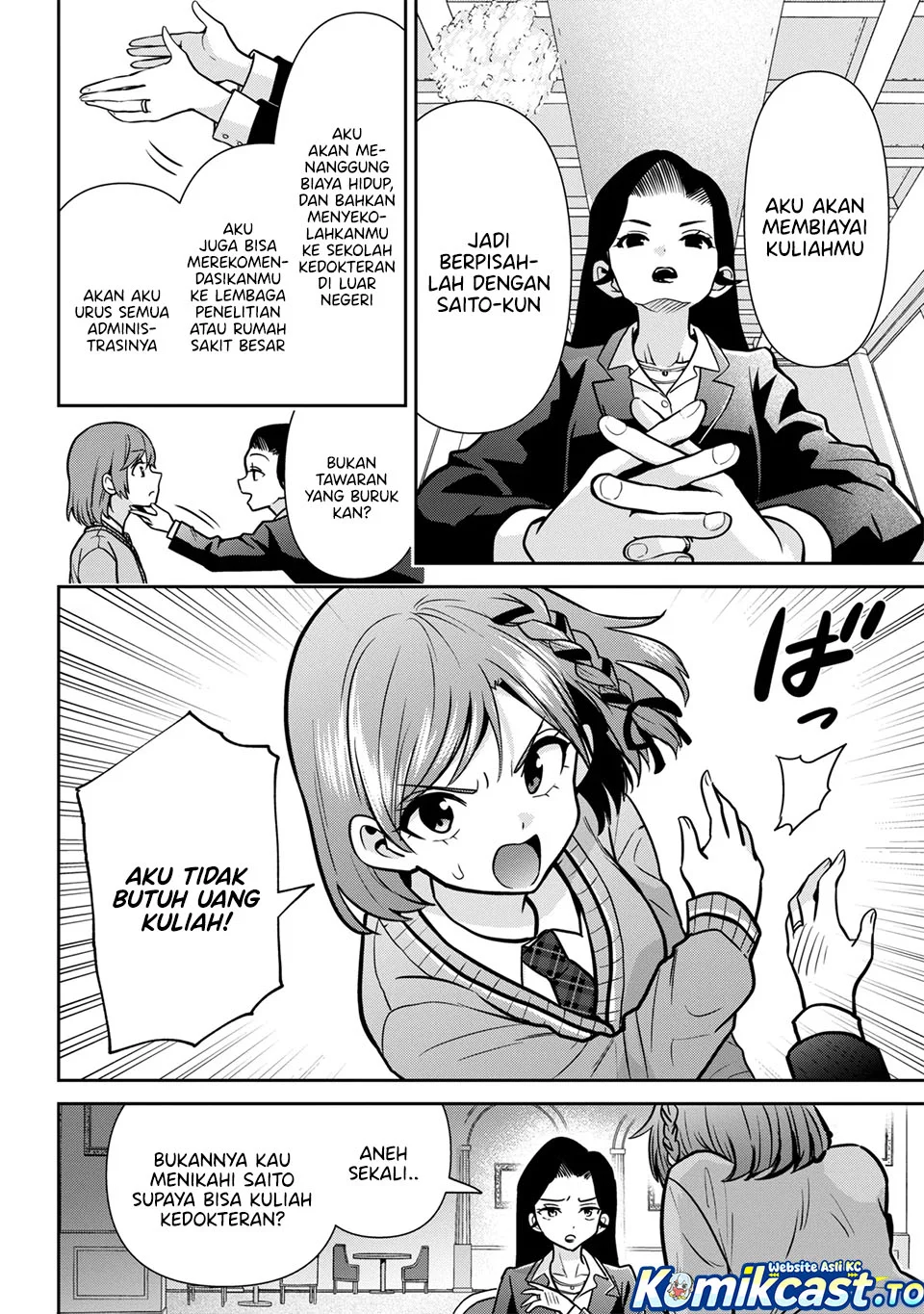 Kurasu no Daikirai na Joshi to Kekkon Suru Koto ni Natta Chapter 51 - halaman 20