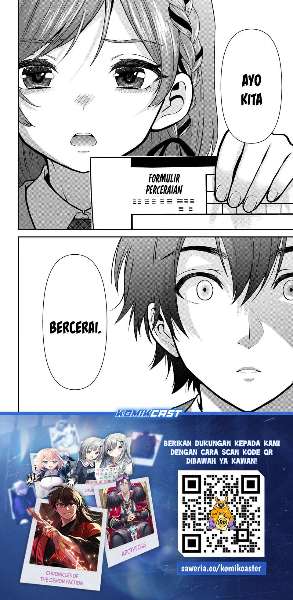 Kurasu no Daikirai na Joshi to Kekkon Suru Koto ni Natta Chapter 51 - halaman 33