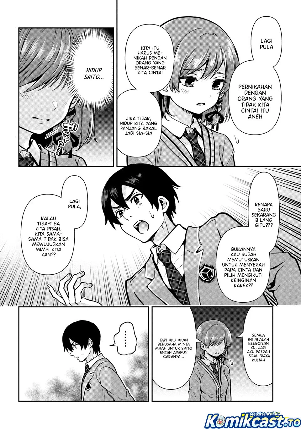 Kurasu no Daikirai na Joshi to Kekkon Suru Koto ni Natta Chapter 52 - halaman 2