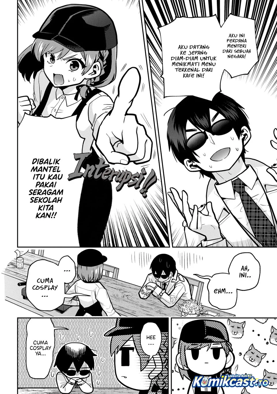 Kurasu no Daikirai na Joshi to Kekkon Suru Koto ni Natta Chapter 54.1 - halaman 12