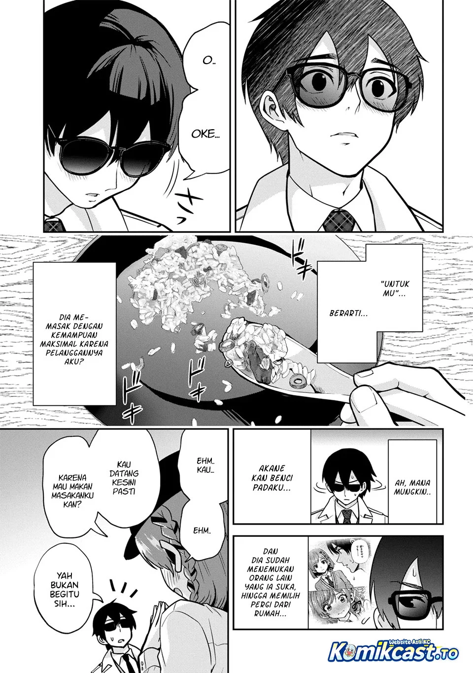 Kurasu no Daikirai na Joshi to Kekkon Suru Koto ni Natta Chapter 54.1 - halaman 17