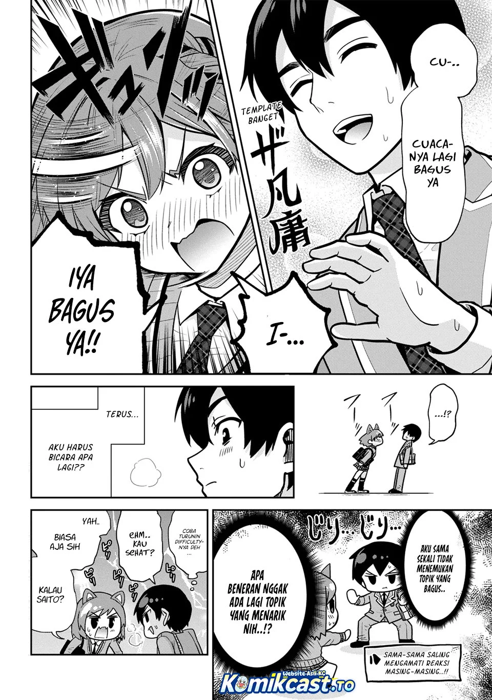 Kurasu no Daikirai na Joshi to Kekkon Suru Koto ni Natta Chapter 54.1 - halaman 2