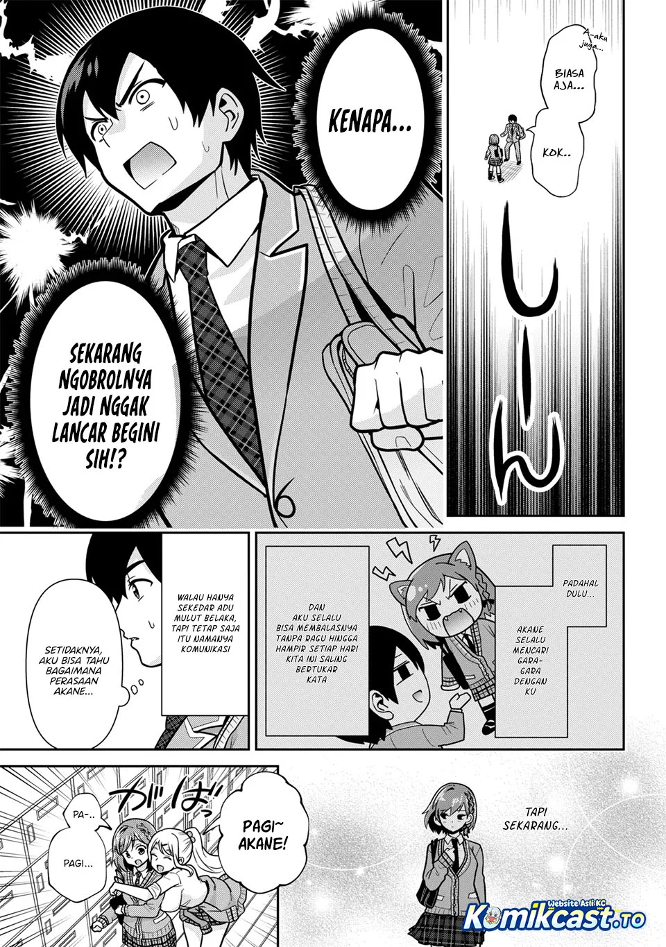 Kurasu no Daikirai na Joshi to Kekkon Suru Koto ni Natta Chapter 54.1 - halaman 3