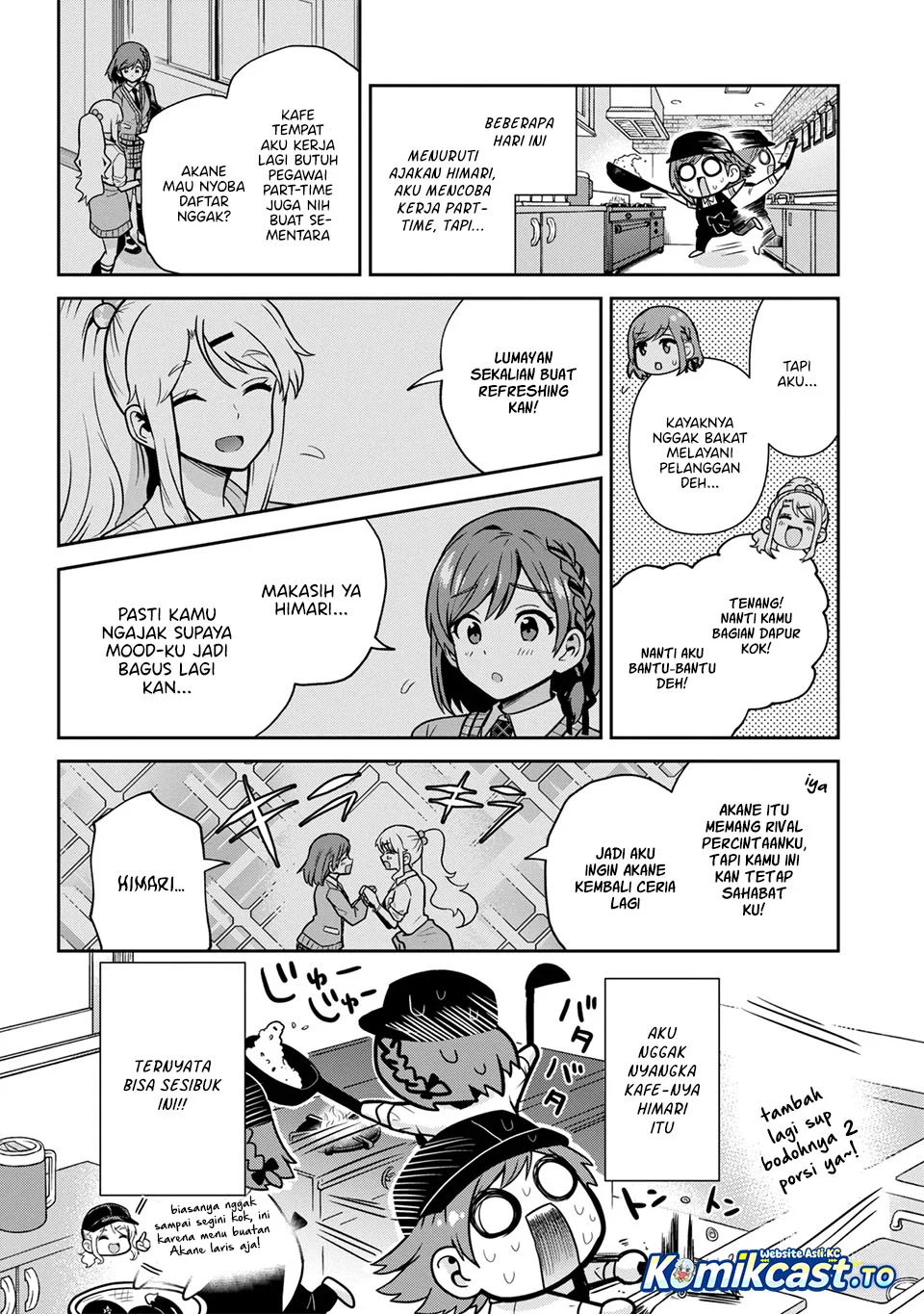 Kurasu no Daikirai na Joshi to Kekkon Suru Koto ni Natta Chapter 54.1 - halaman 6
