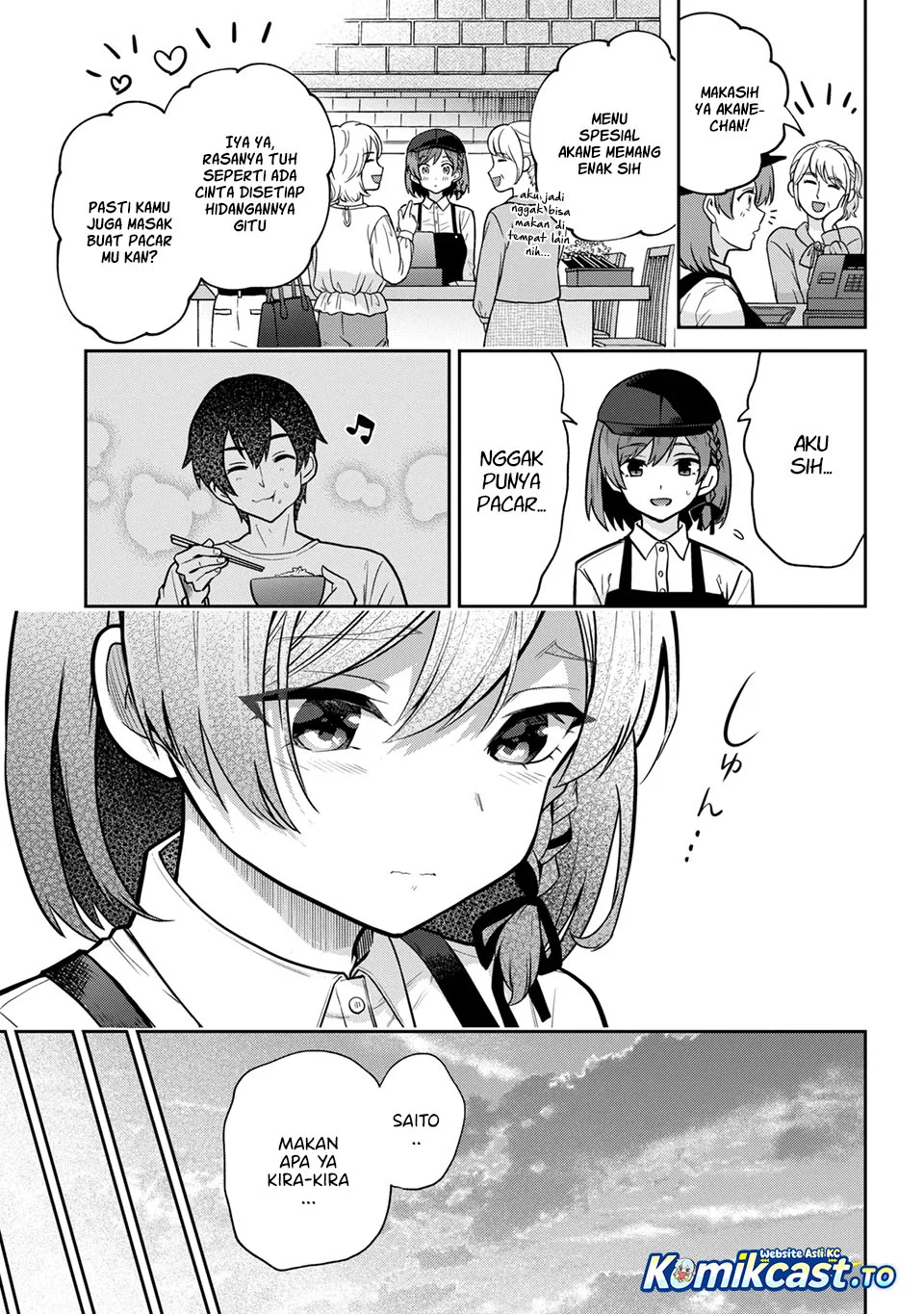Kurasu no Daikirai na Joshi to Kekkon Suru Koto ni Natta Chapter 54.1 - halaman 7