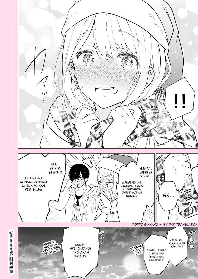 Kuri Bocchi na Senpai to Santa na Kouhai Chapter 0 - halaman 4