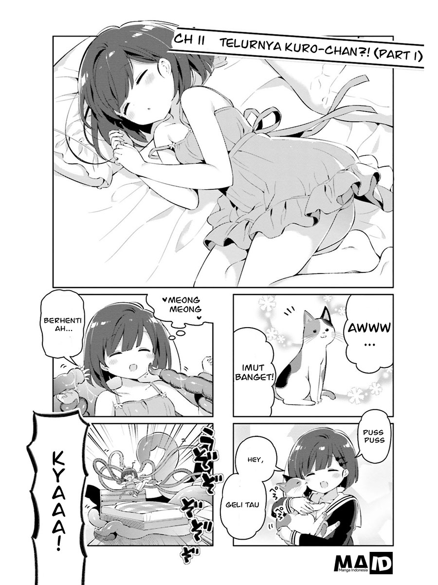 Kuro-chan Chi no Oshiire ga Tsukaenai Wake Chapter 11 - halaman 3