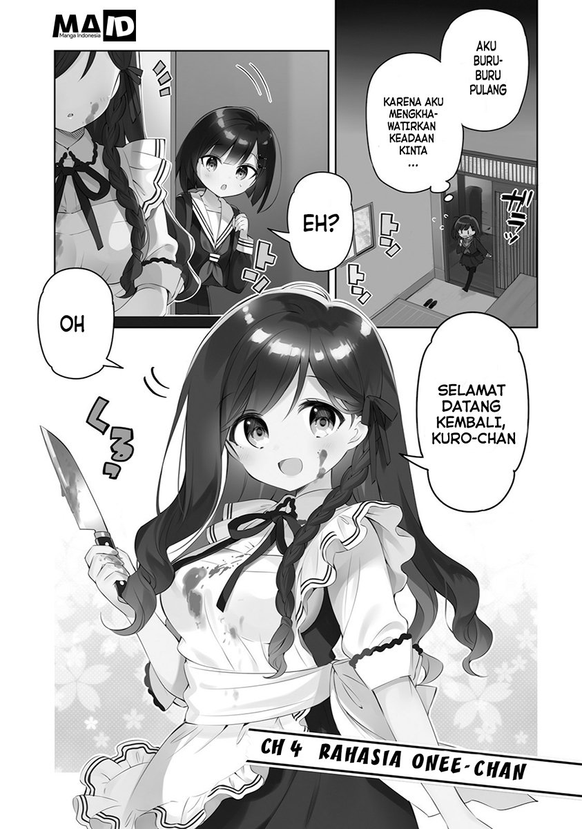 Kuro-chan Chi no Oshiire ga Tsukaenai Wake Chapter 4 - halaman 3